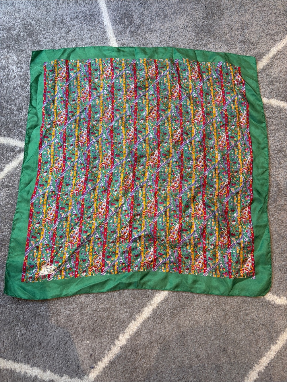 Liberty of London 1980s Silk
Paisley Scarf
